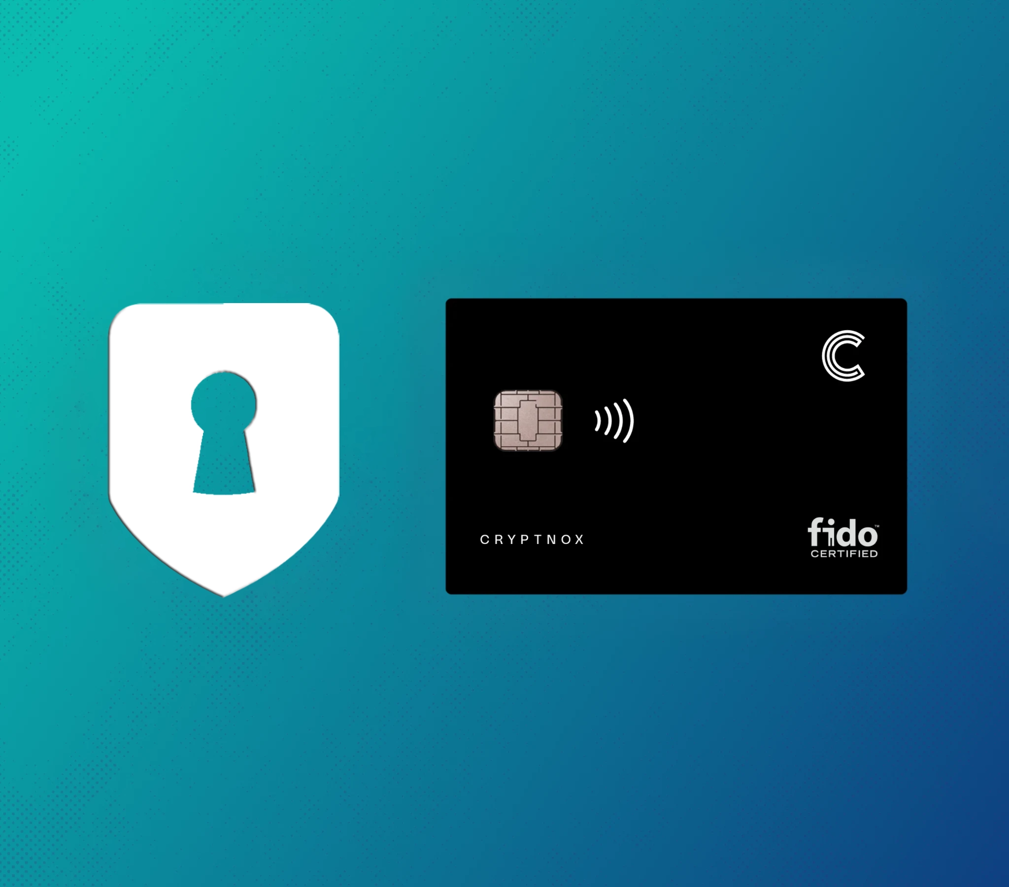 cryptnox security key for twitter or X FIDO2 2FA Security Key
