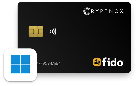 How to setup Cryptnox FIDO2 card for Windows Sign-in