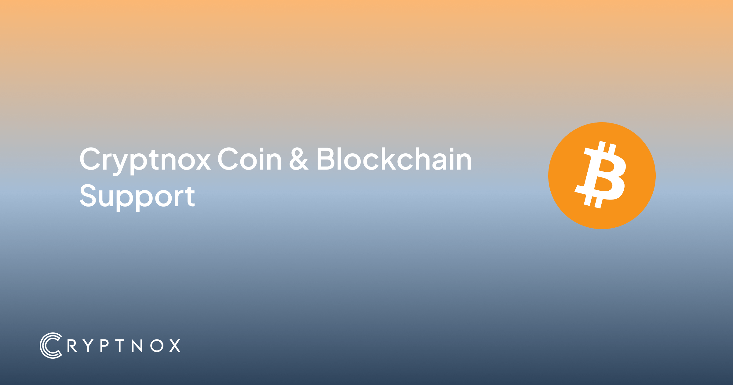 Cryptnox: Comprehensive Crypto, Coin & Blockchain Support