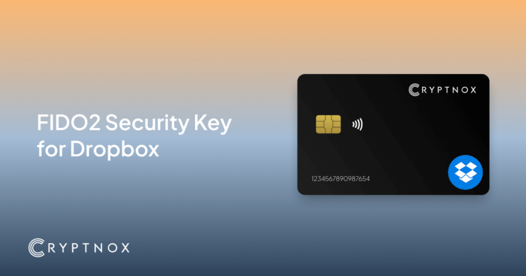 FIDO2 Security Key for Dropbox