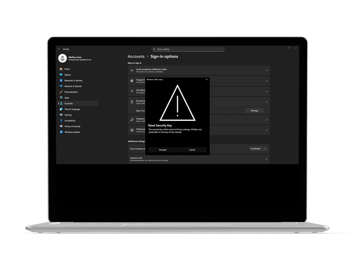 How to reset Cryptnox FIDO2 card for Windows 5
