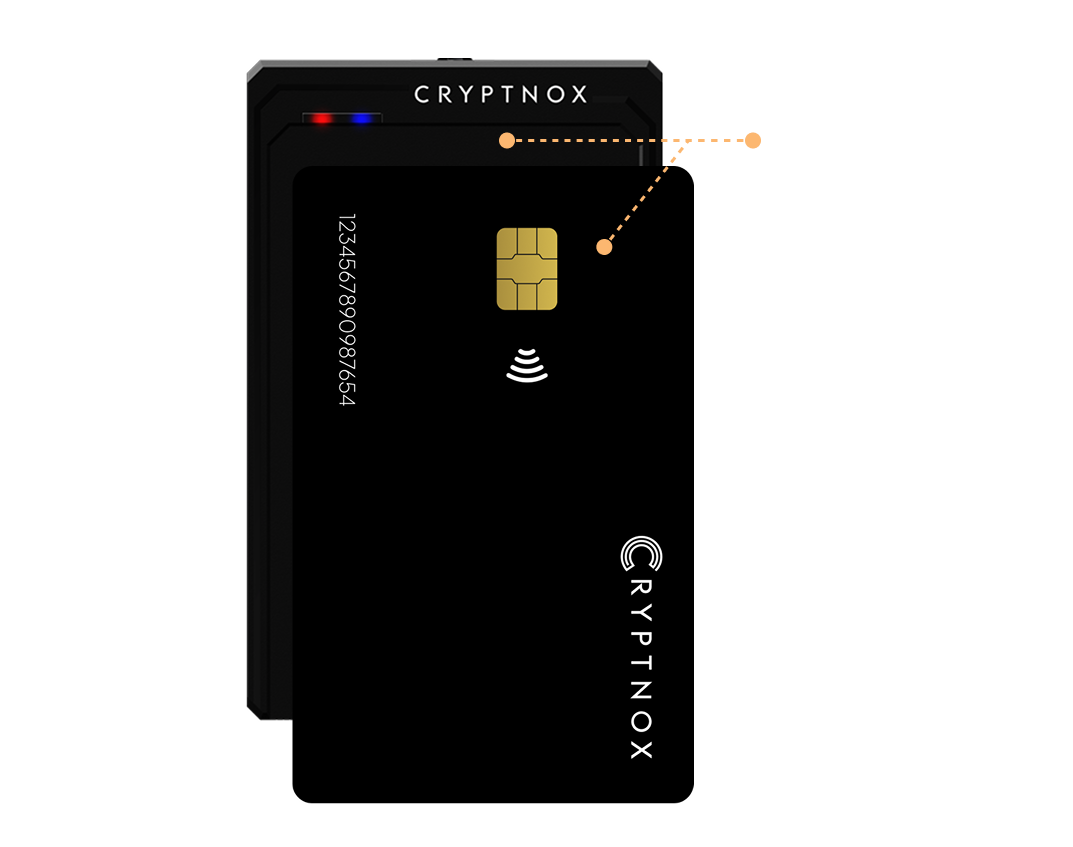 Hold your contactless smart card near the reader (within 1-3 cm)