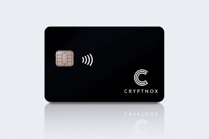 NFT Cryptnox card that can be used for NFT Materialization