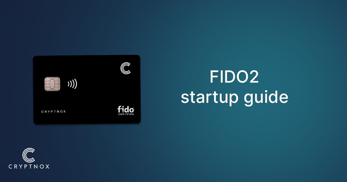 Tutorials Fido 2 Startup guide