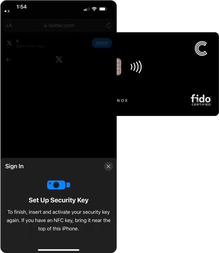 Add Security key to X account-Mobile tutorial
