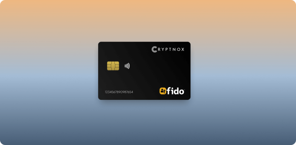 Cryptnox FIDO2 Smartcard guide for setup and everyday authentication