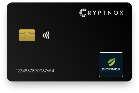 CRYPTNOX security card for Bitfinex