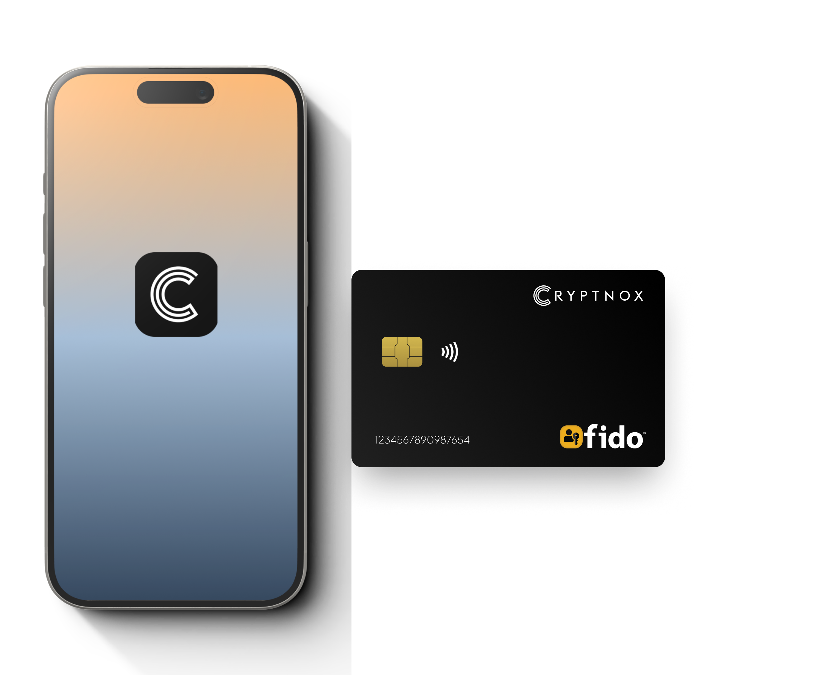 Step 4: confirmation screen while setting a security key on X account with a FIDO2 card