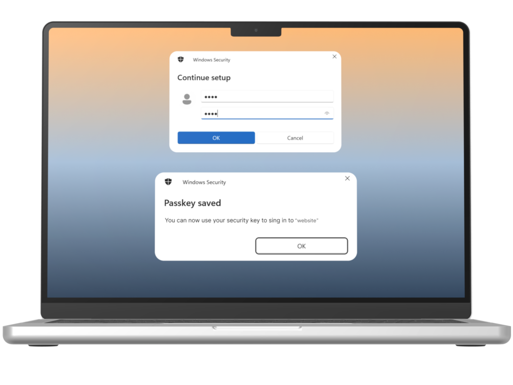 Step 13: Cryptnox FIDO2 card for Bitfinex account device naming screen