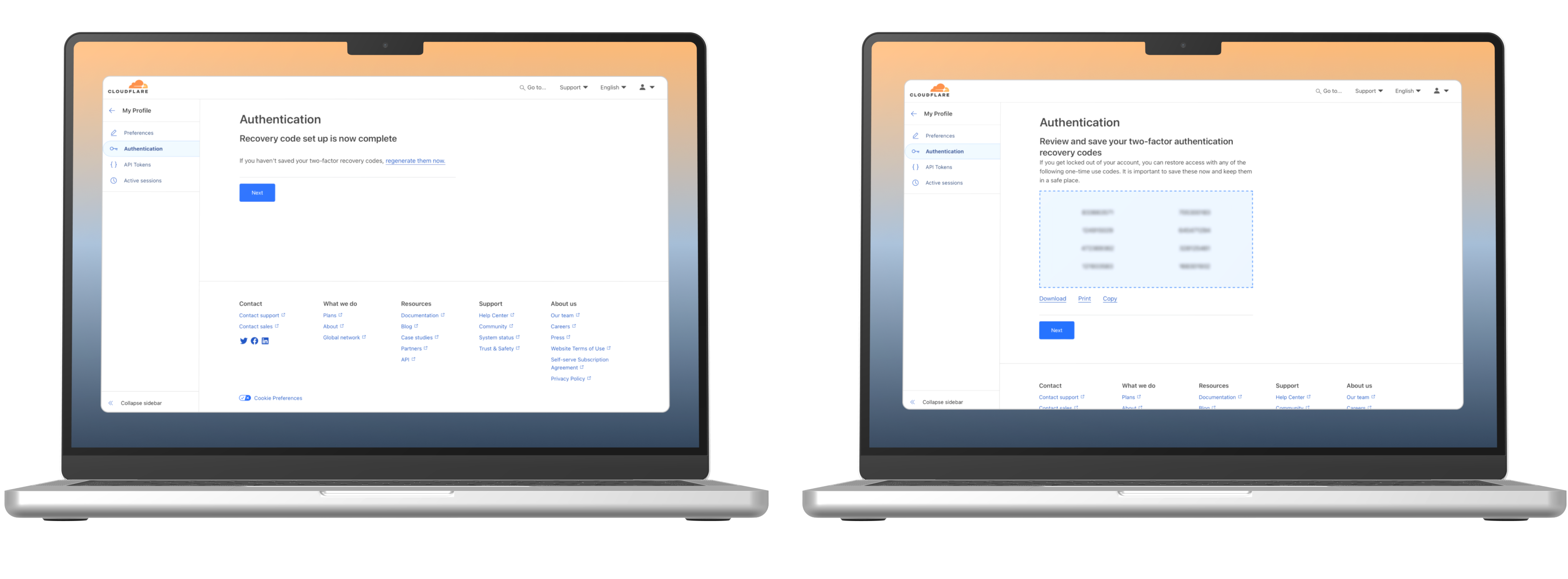 Step 24 setup visual for Cryptnox FIDO2 card for Cloudflare account
