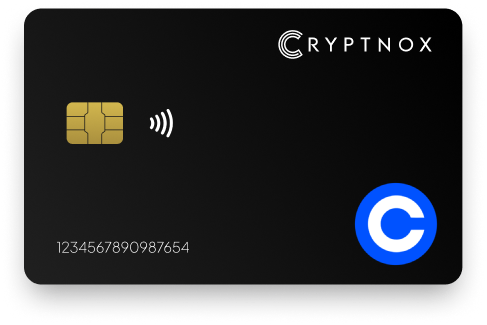 CRYPTNOX security key card for Coinbase