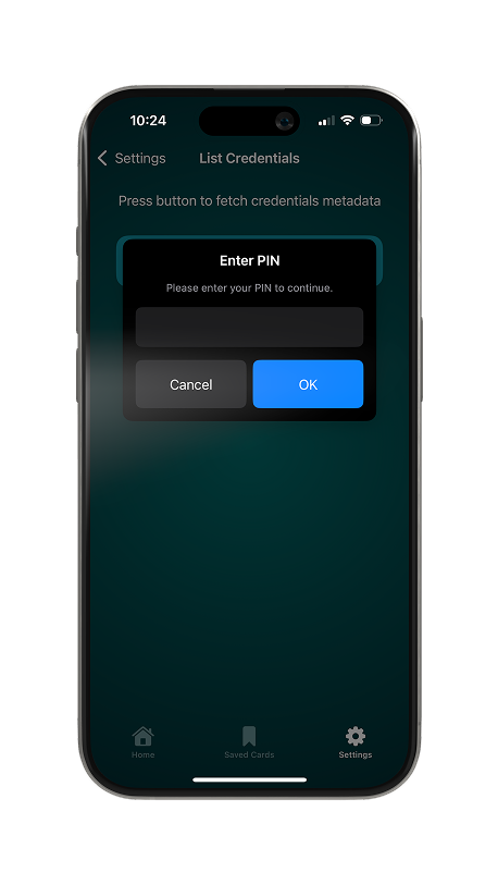 How to manage credential of FIDO2 card​1