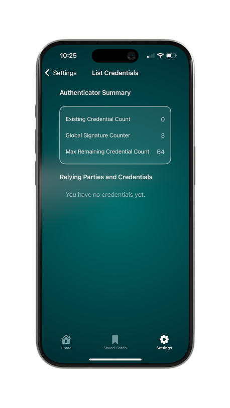How to manage credential of FIDO2 card​2