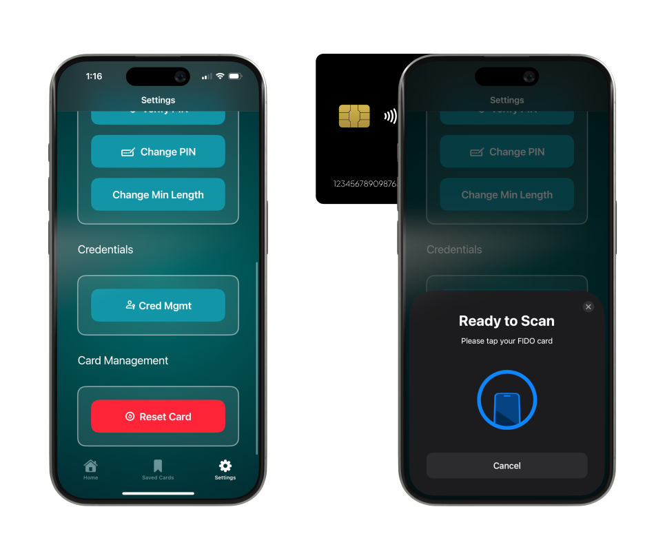 How to reset PIN for the FIDO2 card3
