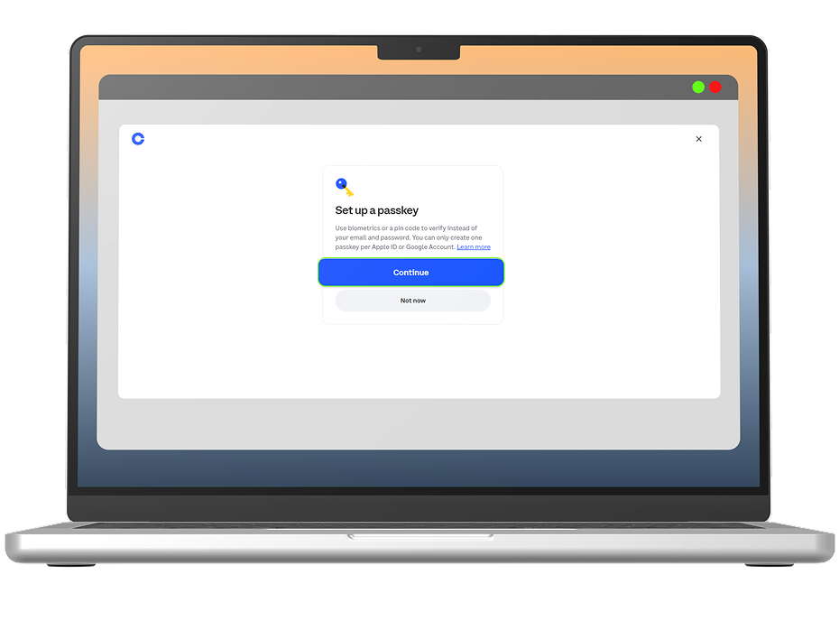 How to setup Cryptnox FIDO2 card for Coinbase2