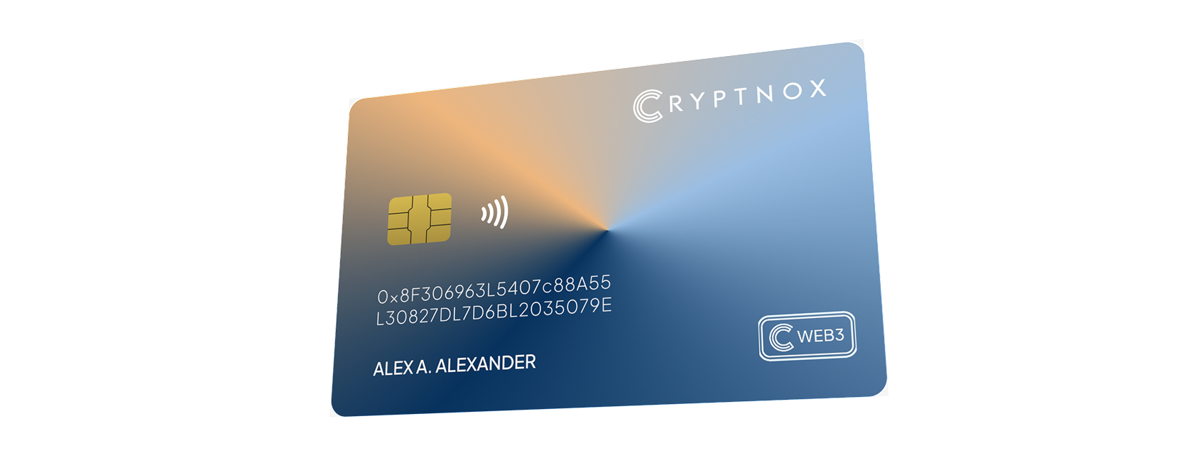 Three white label crypto wallet card options