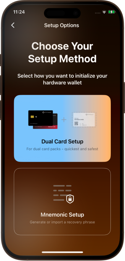 Dual Card Setup