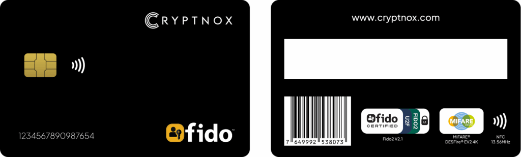 Introducing FIDO2 Card with MIFARE®DESFire®