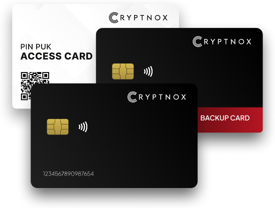 Top Crypto Hardware Wallet Cards by Cryptnox