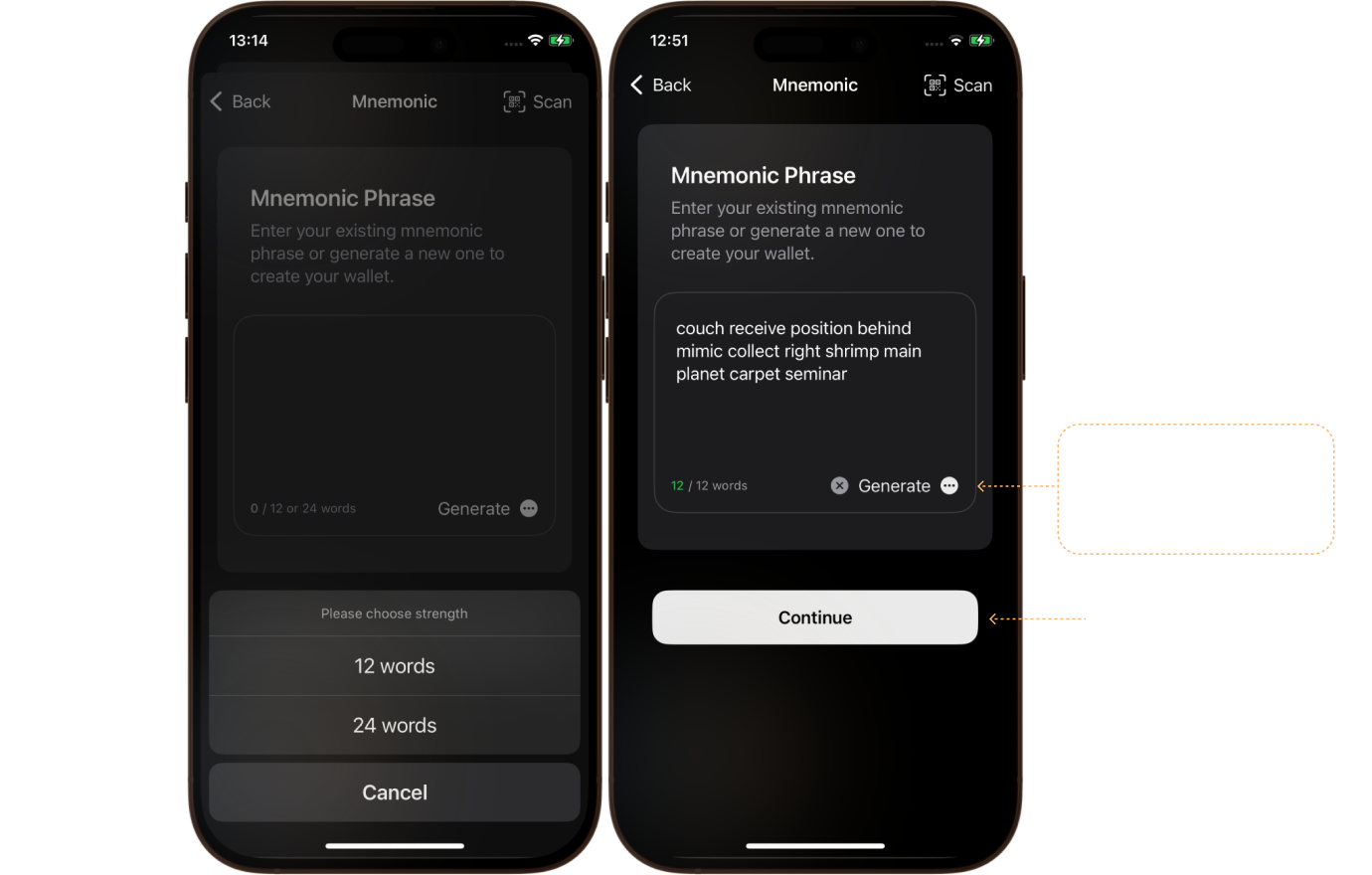 The step below demonstrates the process of option 3