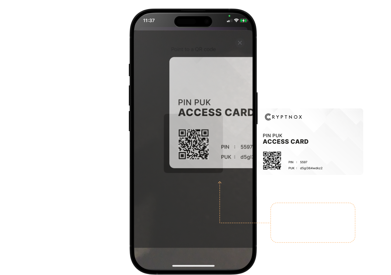 What is the Cryptnox Access Card
