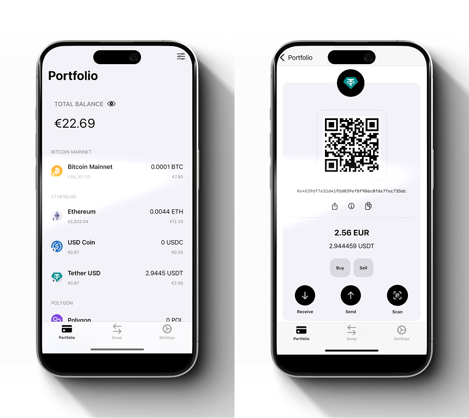 Open your Cryptnox Wallet