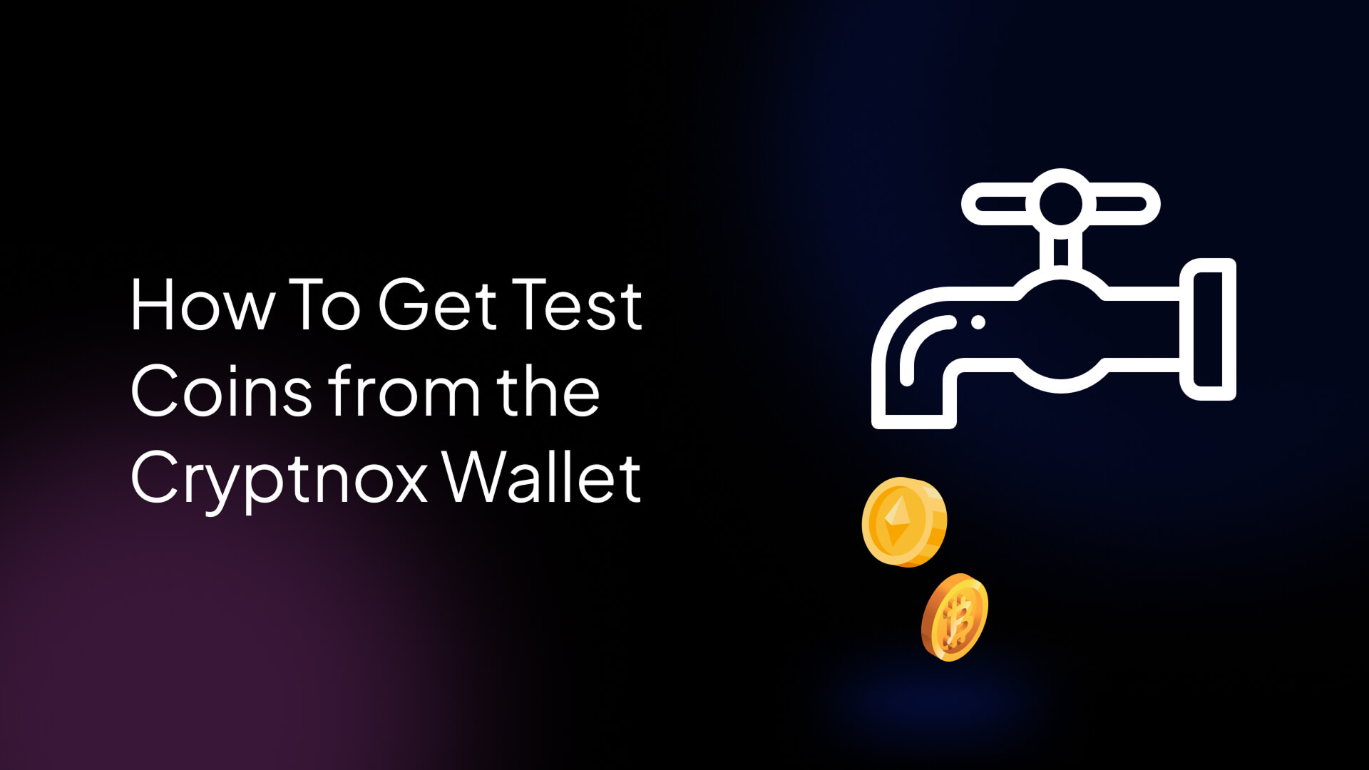 Get test coins social banner