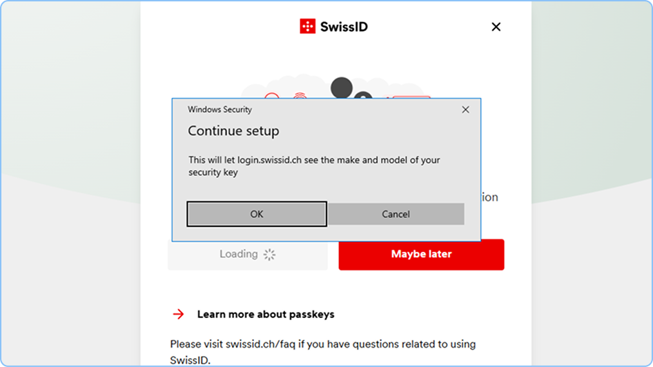 Browser Security Popup — Allow Setup