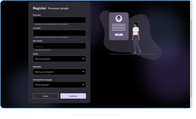 Personal Details Form