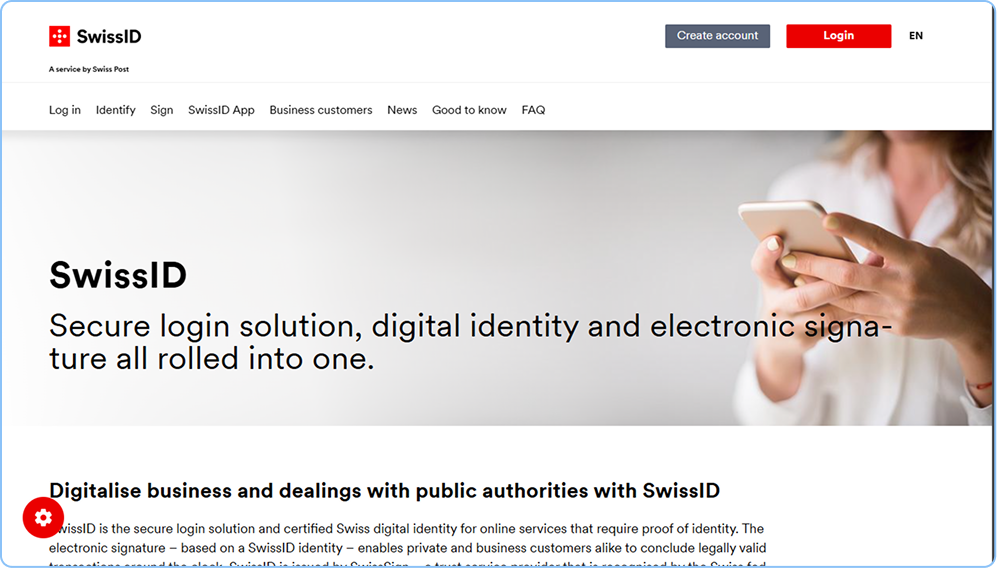 SwissID Homepage — swissid.ch