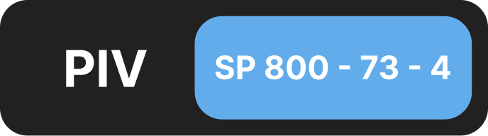 PIV SP 800-73-4